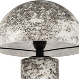 Kassiani Table Lamp – White Volcanic Glass