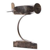 Keiichi Aircraft Form Sculpture – Dark