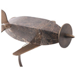 Keiichi Aircraft Form Sculpture – Dark