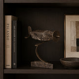 Keiichi Aircraft Form Sculpture – Dark