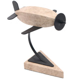 Keiichi Aircraft Form Sculpture – Light