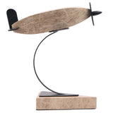 Keiichi Aircraft Form Sculpture – Light