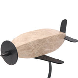 Keiichi Aircraft Form Sculpture – Light