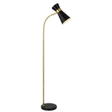 Keiichi Ambrose Floor Lamp – Black and Gold
