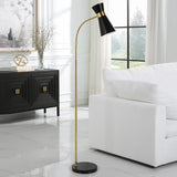 Keiichi Ambrose Floor Lamp – Black and Gold