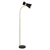 Keiichi Ambrose Floor Lamp – Black and Gold