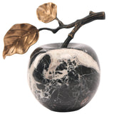 Keiichi Apple Ornament  – Bulgari Black Marble