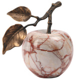 Keiichi Apple Ornament  – Bulgari Red Marble