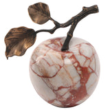 Keiichi Apple Ornament  – Bulgari Red Marble
