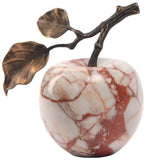 Keiichi Apple Ornament  – Bulgari Red Marble