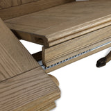 Keiichi Buckingham Extending Solid Oak Dining Table - 210-310cm