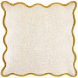 Keiichi Caliza Woven Cushion – Mustard