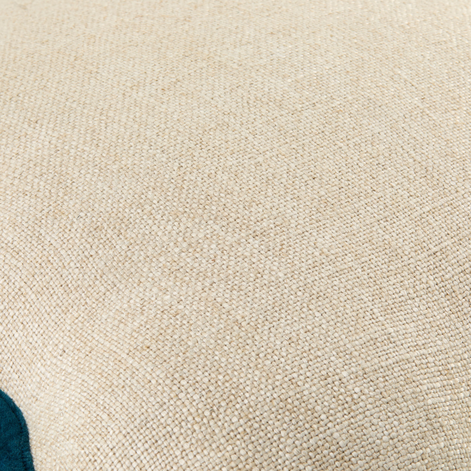 Keiichi Caliza Woven Cushion – Peacock
