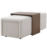 Keiichi Campden Ottoman – Natural