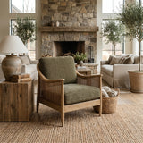 Keiichi Chadlington Accent Chair – Green