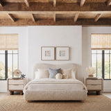 Keiichi Chadlington Curved Upholstered Bed - Super King