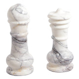 Keiichi Chess King Ornament – Snow Plum Marble