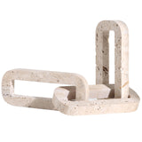 Keiichi Connections Loop Sculpture – Beige
