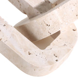 Keiichi Connections Loop Sculpture – Beige