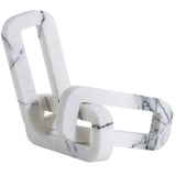 Keiichi Connections Loop Sculpture – White