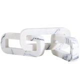 Keiichi Connections Loop Sculpture – White