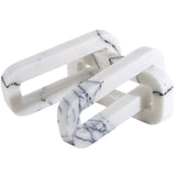 Keiichi Connections Loop Sculpture – White