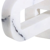 Keiichi Connections Loop Sculpture – White