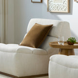 Keiichi Cotton Velvet Cushion – Bronze