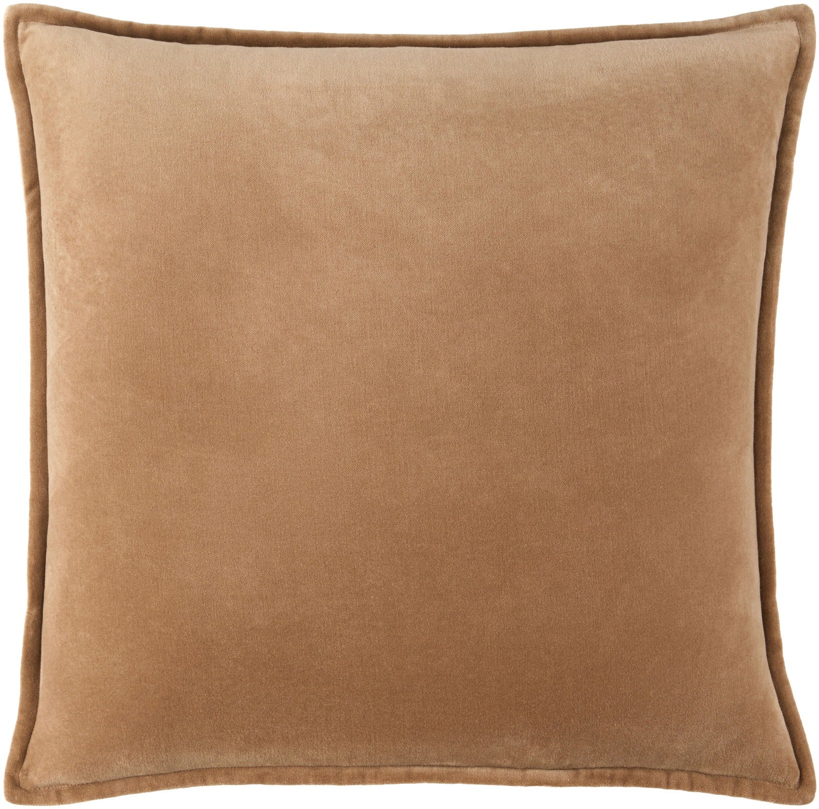Keiichi Cotton Velvet Cushion – Cappuccino