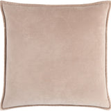 Keiichi Cotton Velvet Cushion – Dusky Rose