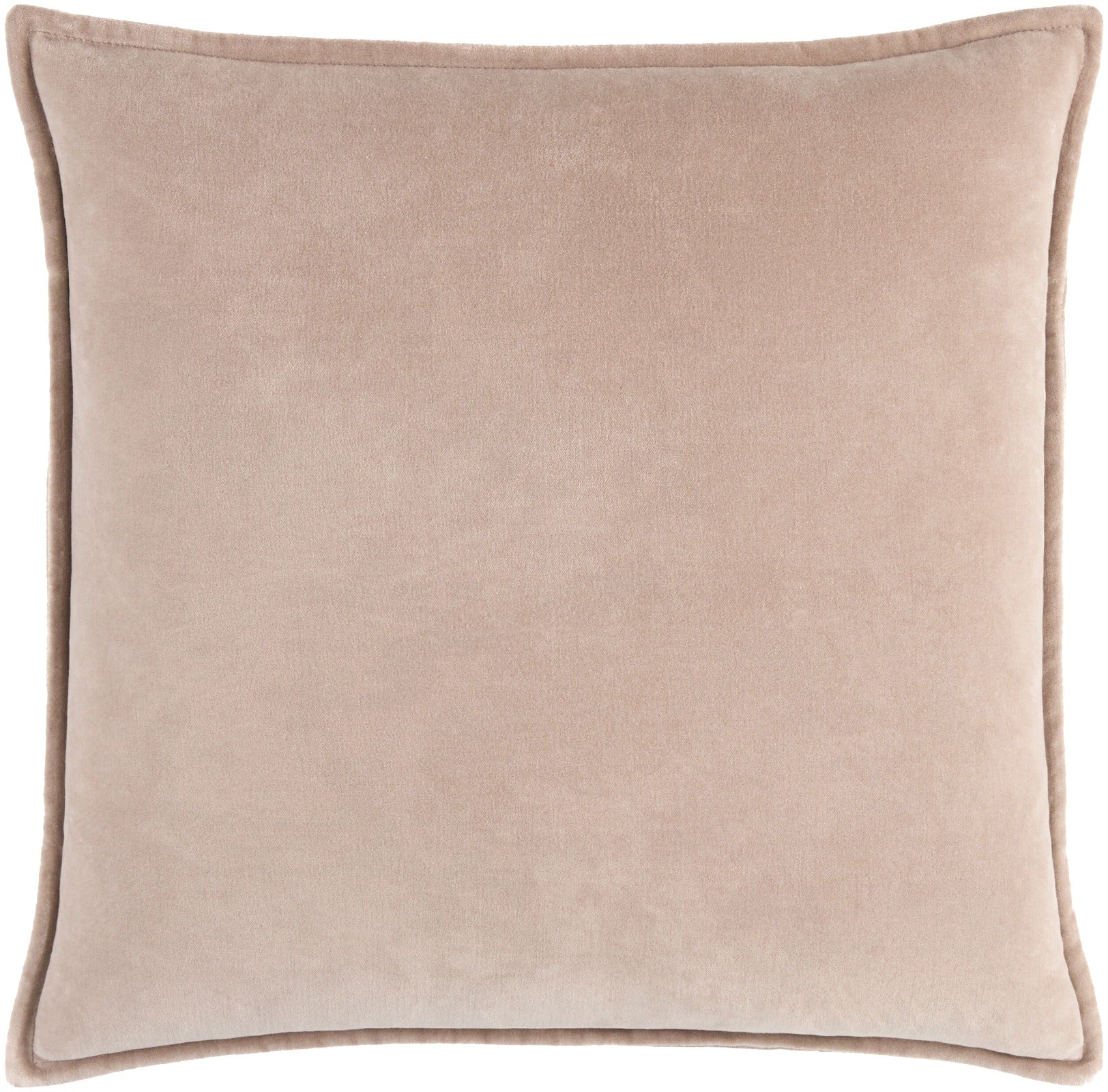 Keiichi Cotton Velvet Cushion – Dusky Rose