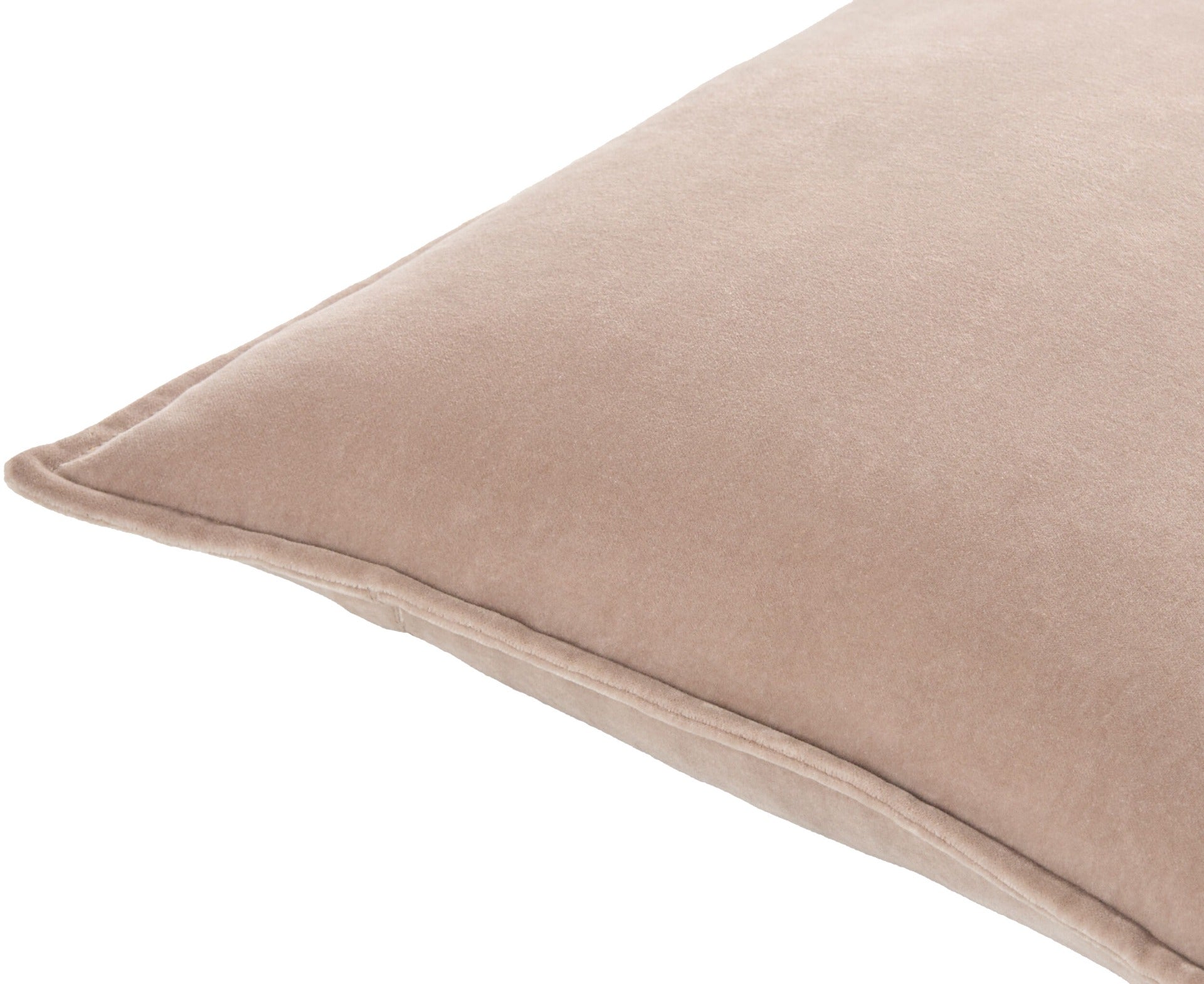 Keiichi Cotton Velvet Cushion – Dusky Rose