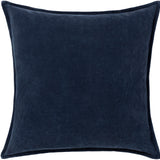 Keiichi Cotton Velvet Cushion – Midnight Blue