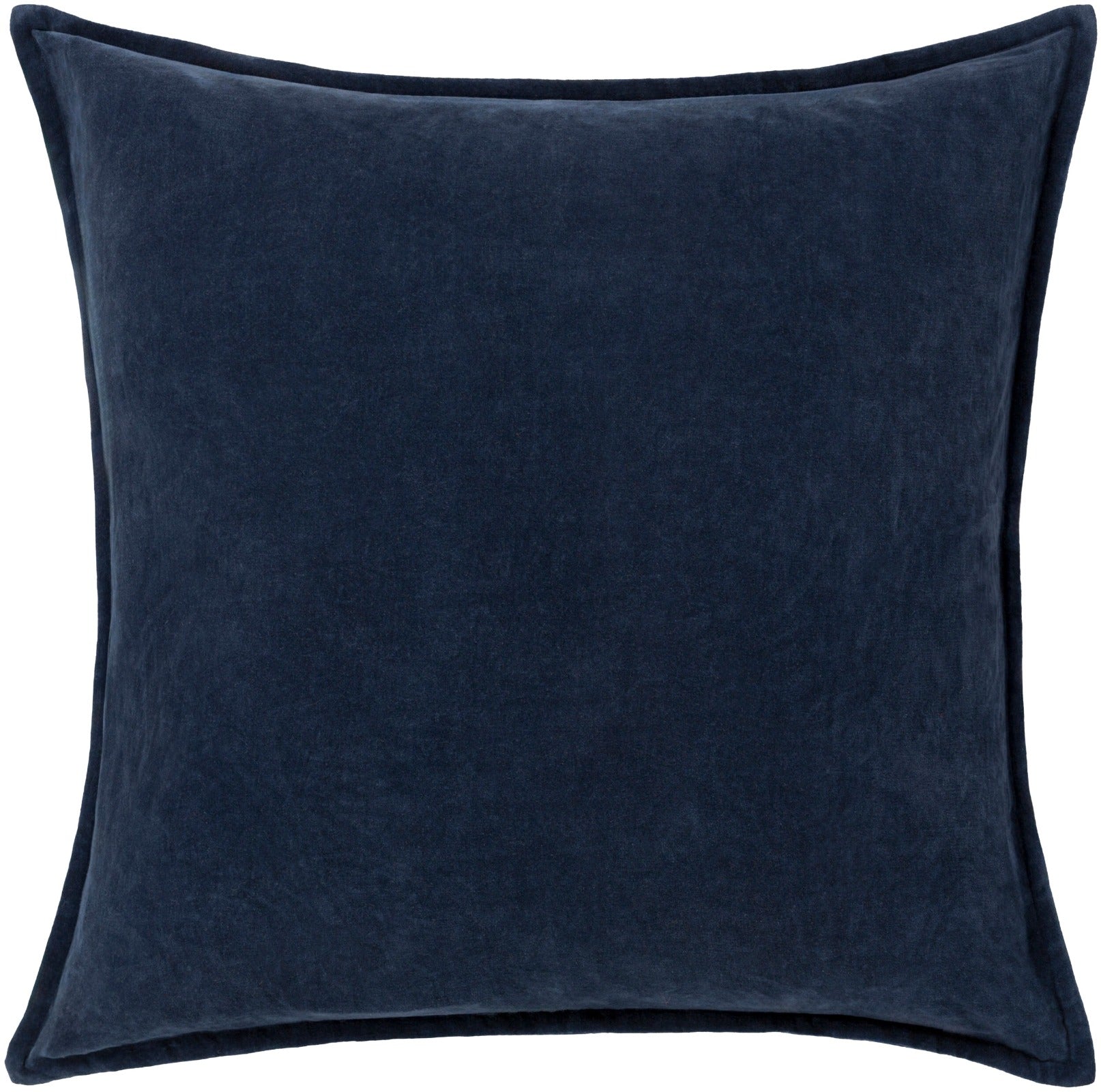 Keiichi Cotton Velvet Cushion – Midnight Blue
