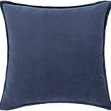 Keiichi Cotton Velvet Cushion – Navy