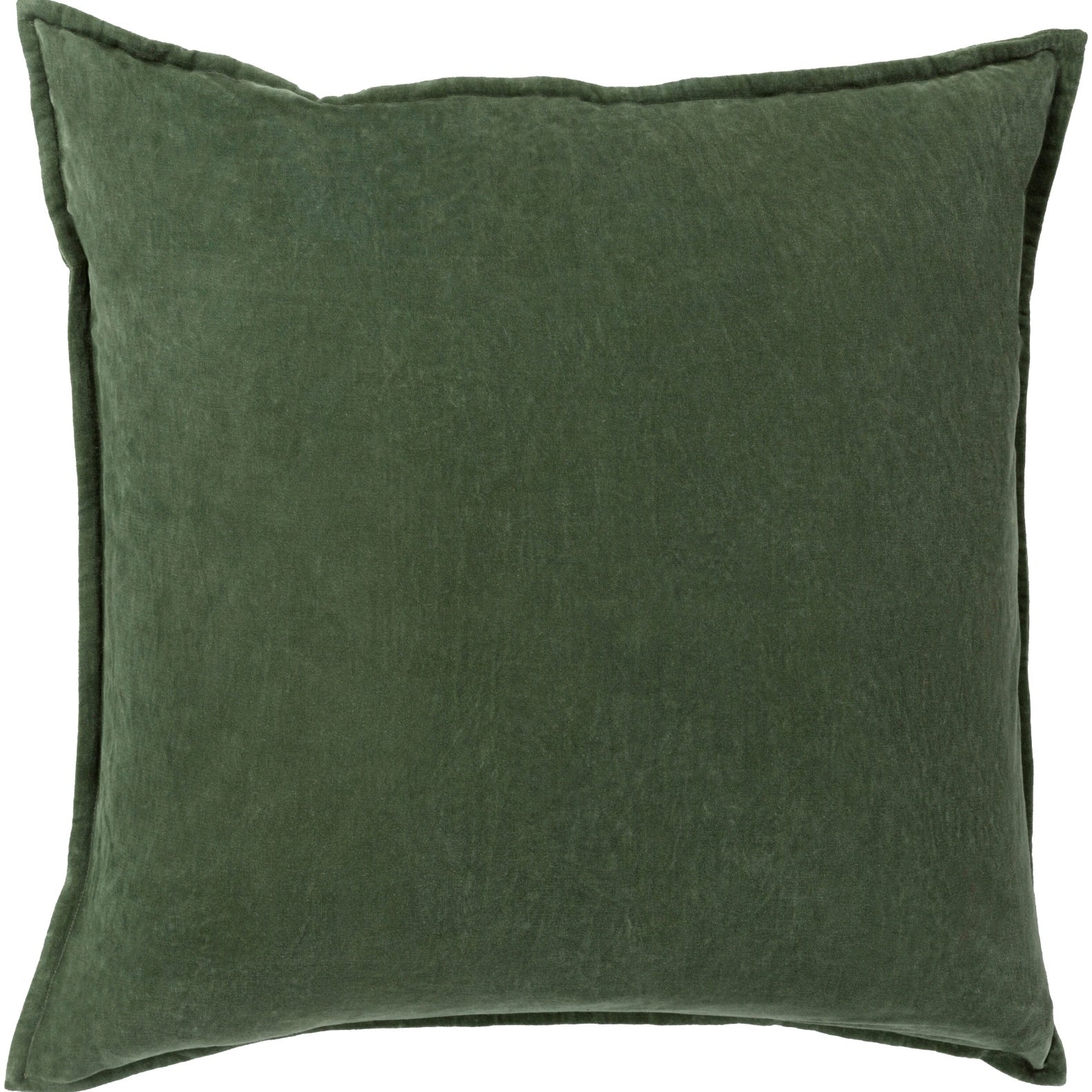 Keiichi Cotton Velvet Cushion – Olive