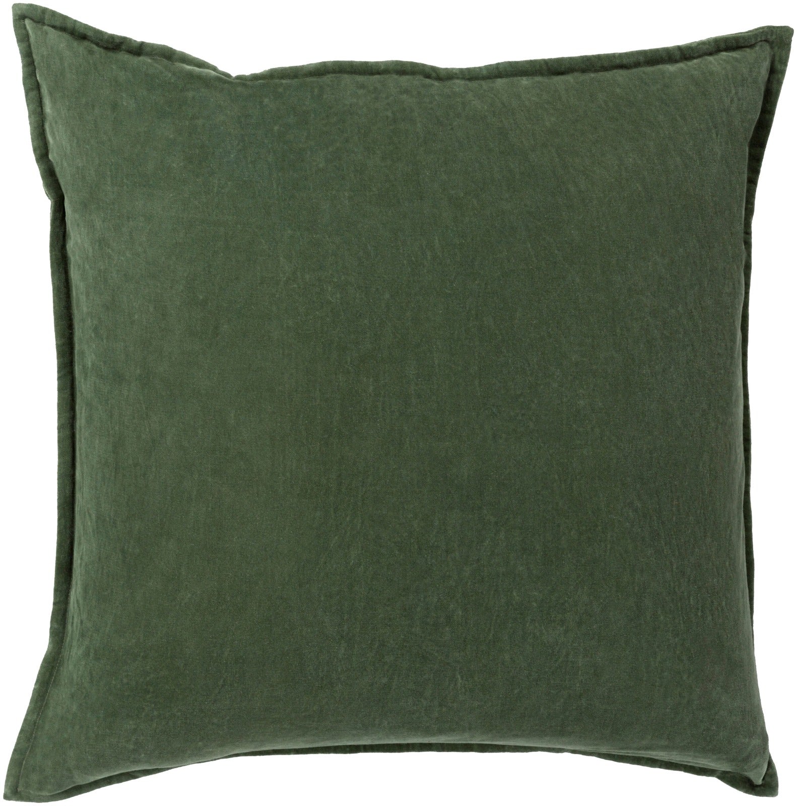 Keiichi Cotton Velvet Cushion – Olive