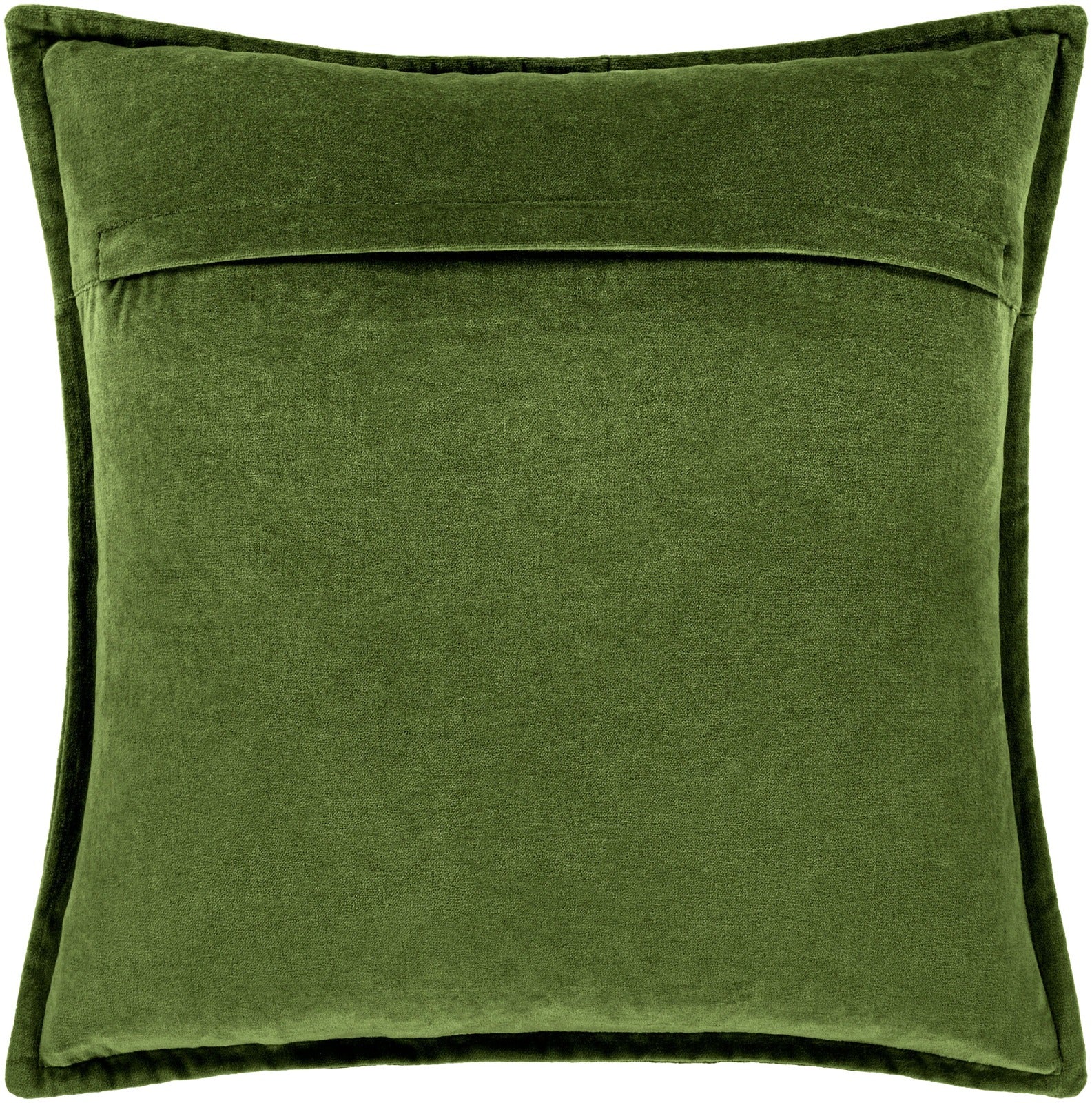 Keiichi Cotton Velvet Cushion – Olive