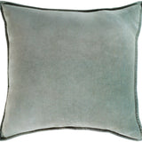 Keiichi Cotton Velvet Cushion – Sage