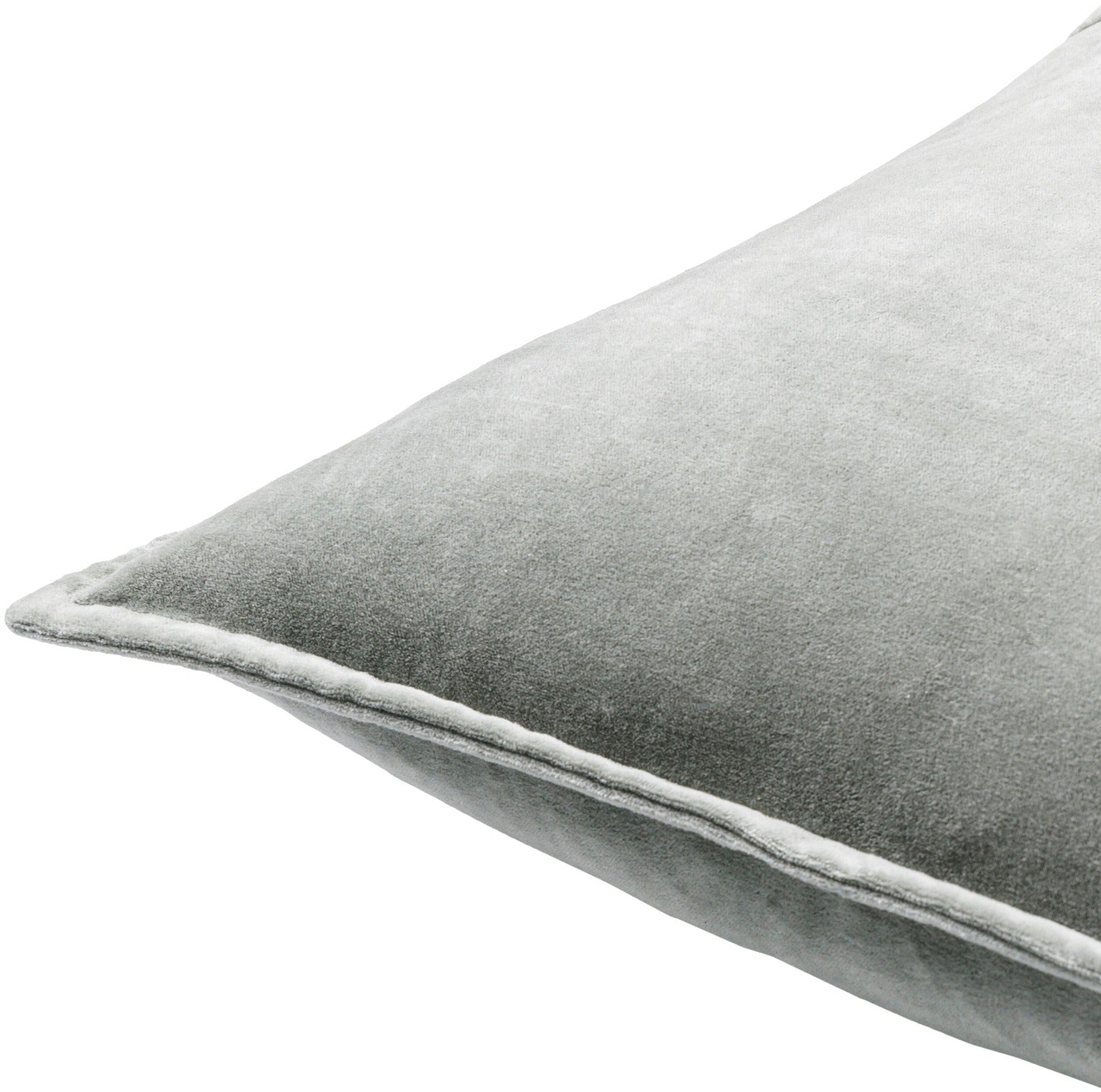 Keiichi Cotton Velvet Cushion – Sage