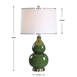Keiichi Delaunay Table Lamp – Green