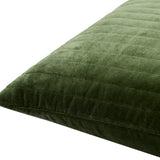 Keiichi Digby Velvet Cushion – Forest Green