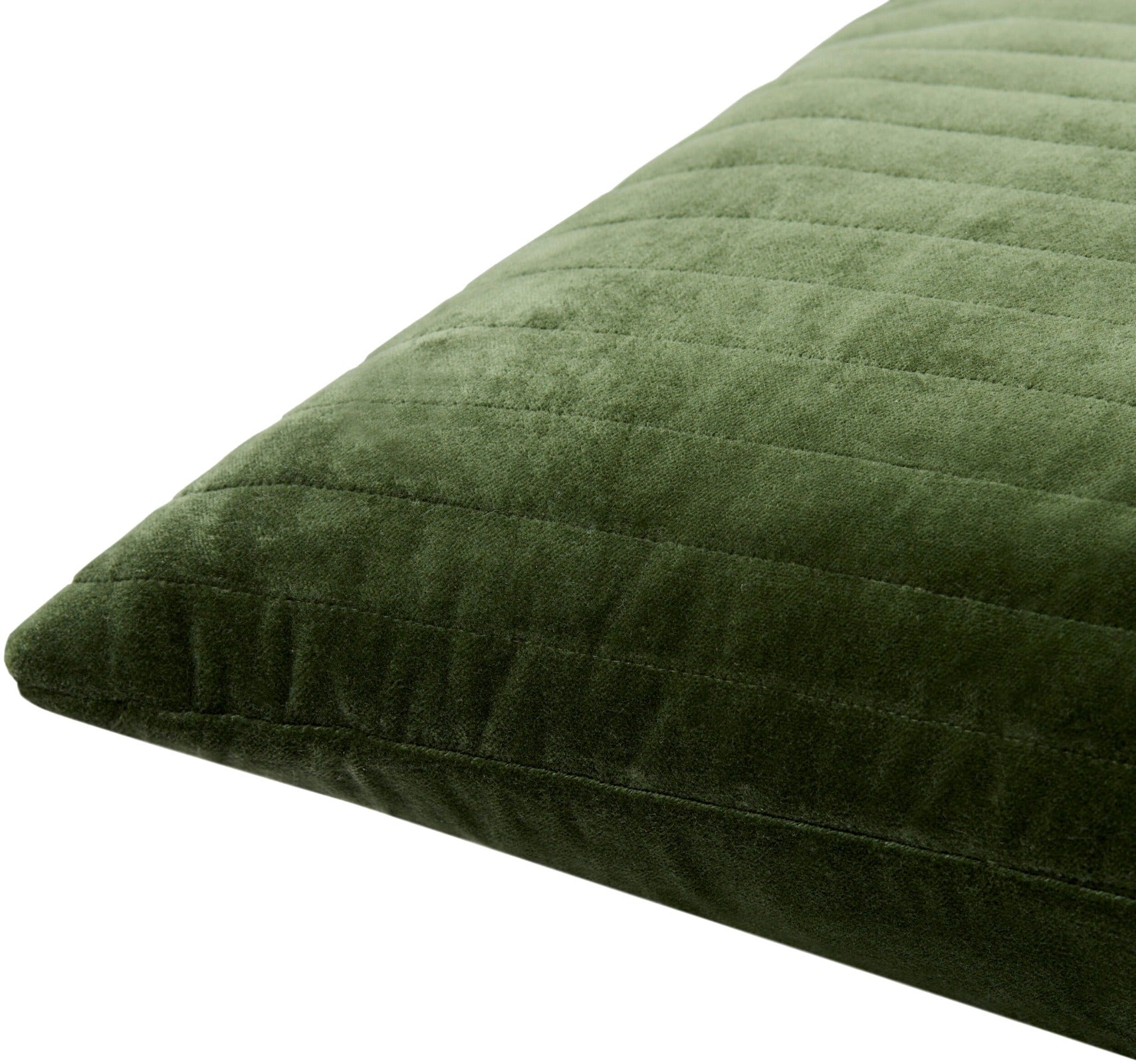 Keiichi Digby Velvet Cushion – Forest Green