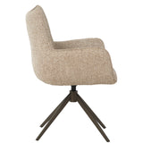 Keiichi Ducklington Swivel Dining Armchair