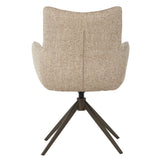 Keiichi Ducklington Swivel Dining Armchair