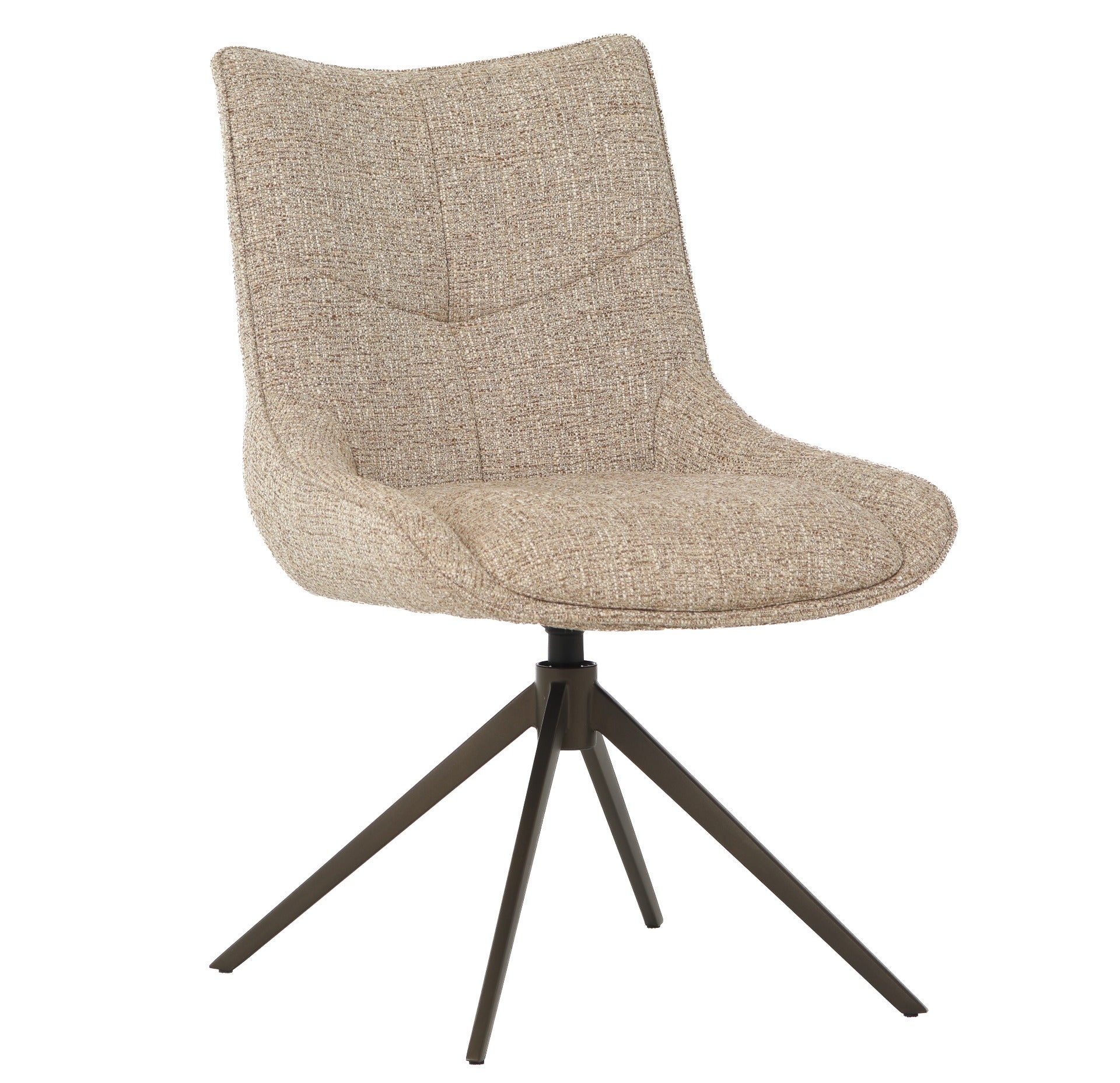 Keiichi Ducklington Swivel Dining Chair