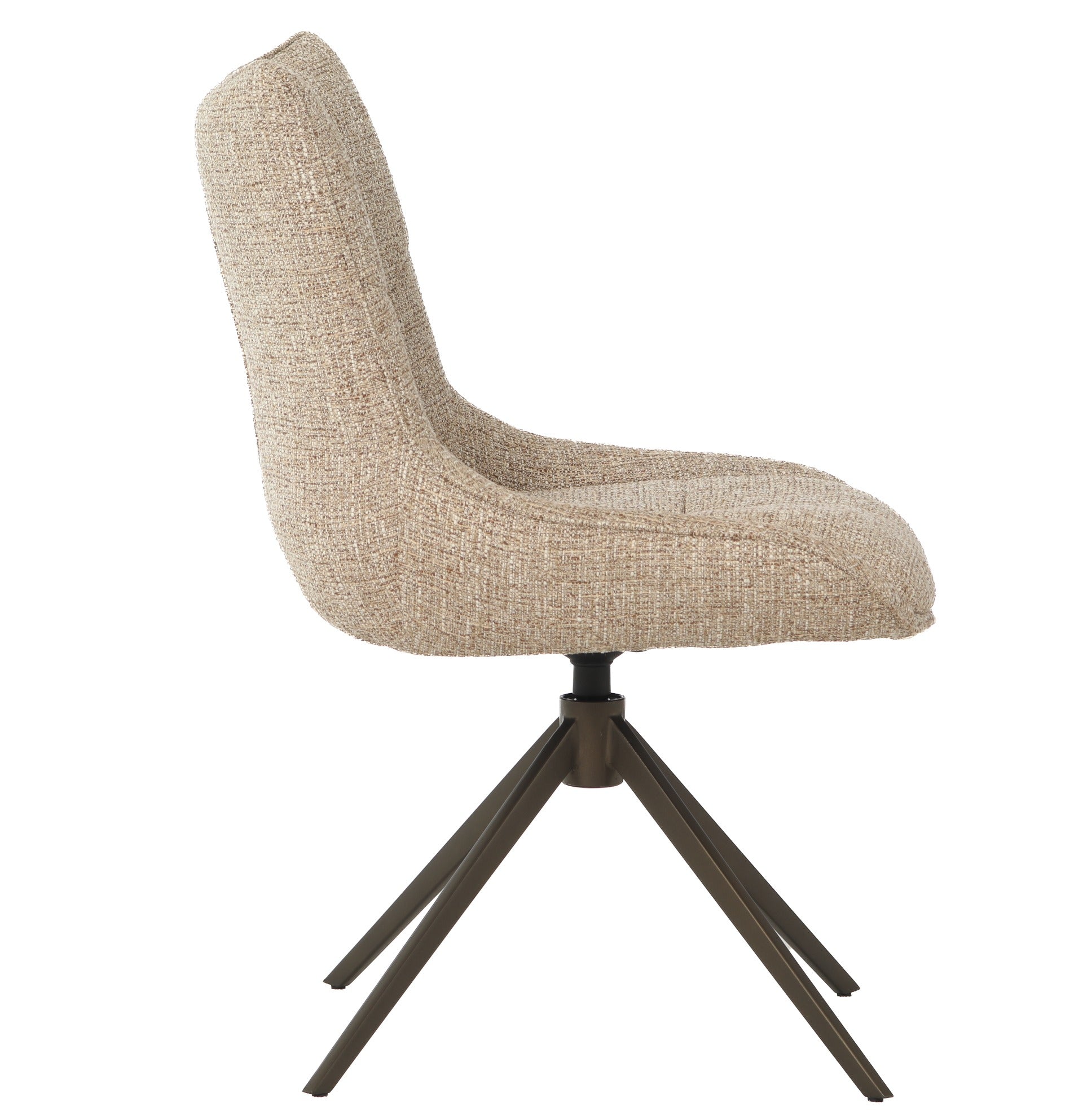 Keiichi Ducklington Swivel Dining Chair