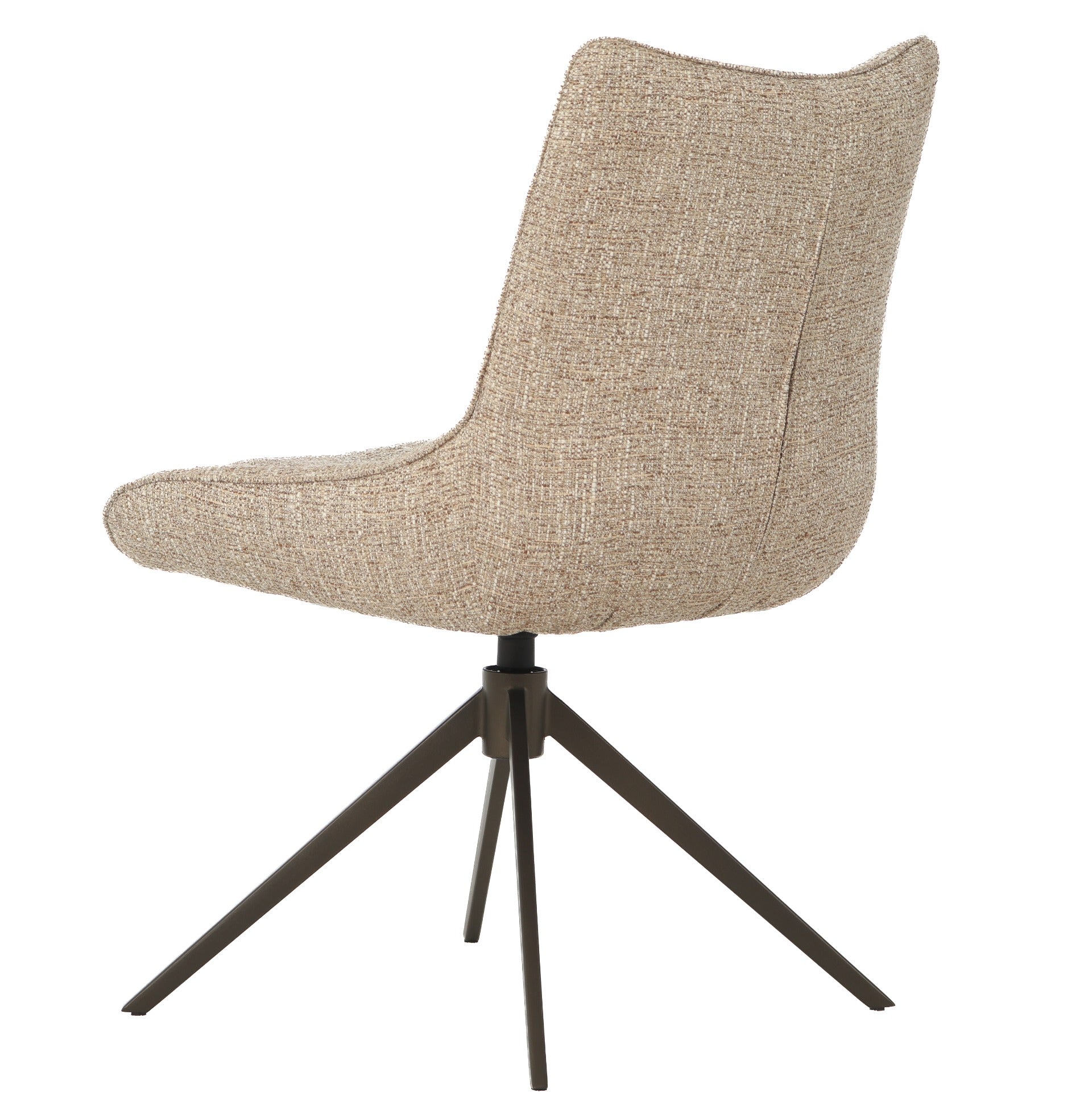 Keiichi Ducklington Swivel Dining Chair