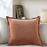 Keiichi Effervescent Woven Cushion – Dusky Coral