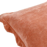 Keiichi Effervescent Woven Cushion – Dusky Coral